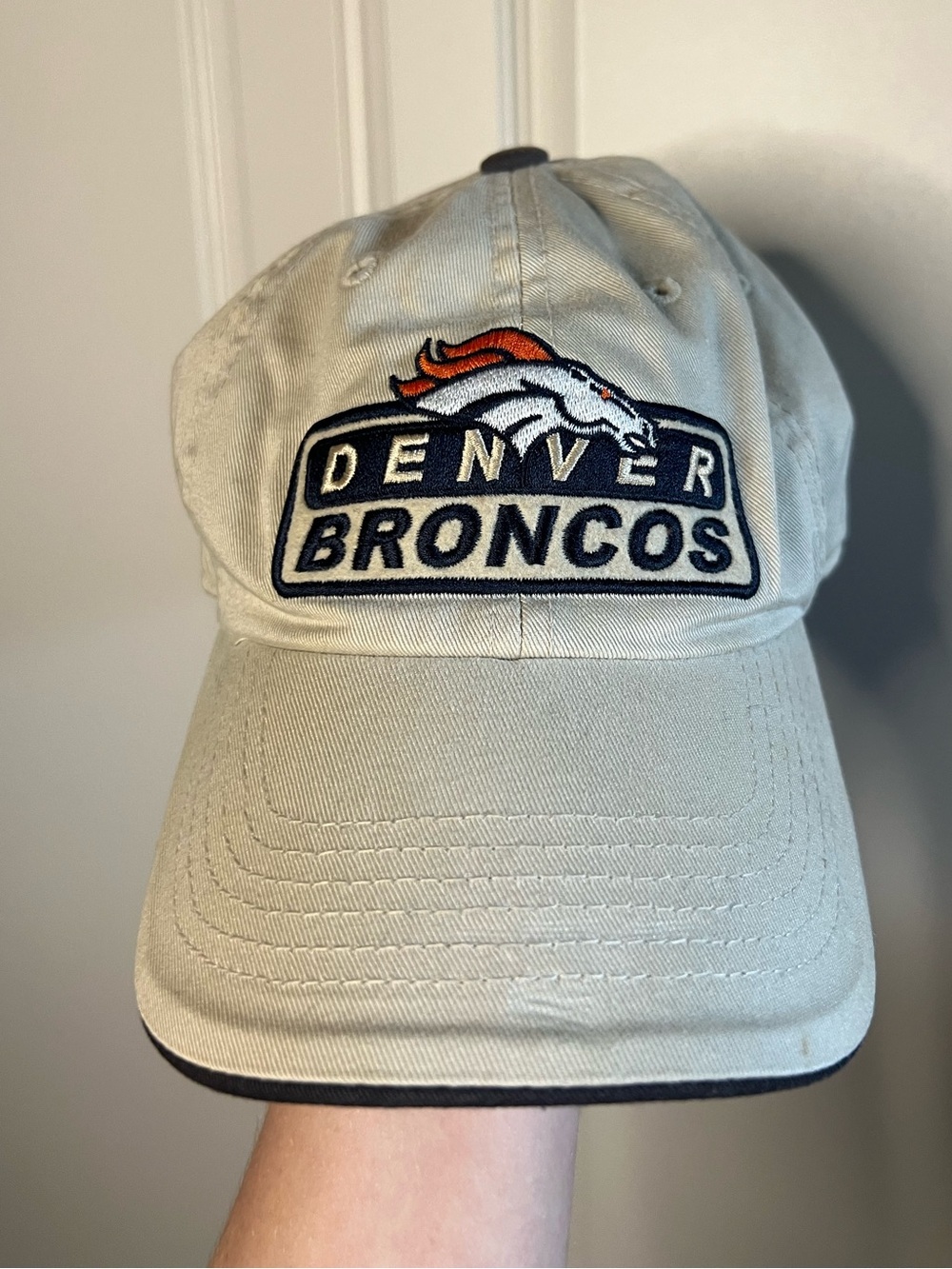 Vintage Denver Broncos NFL Embroidered Cotton Dad Hat - Picture 1 of 9